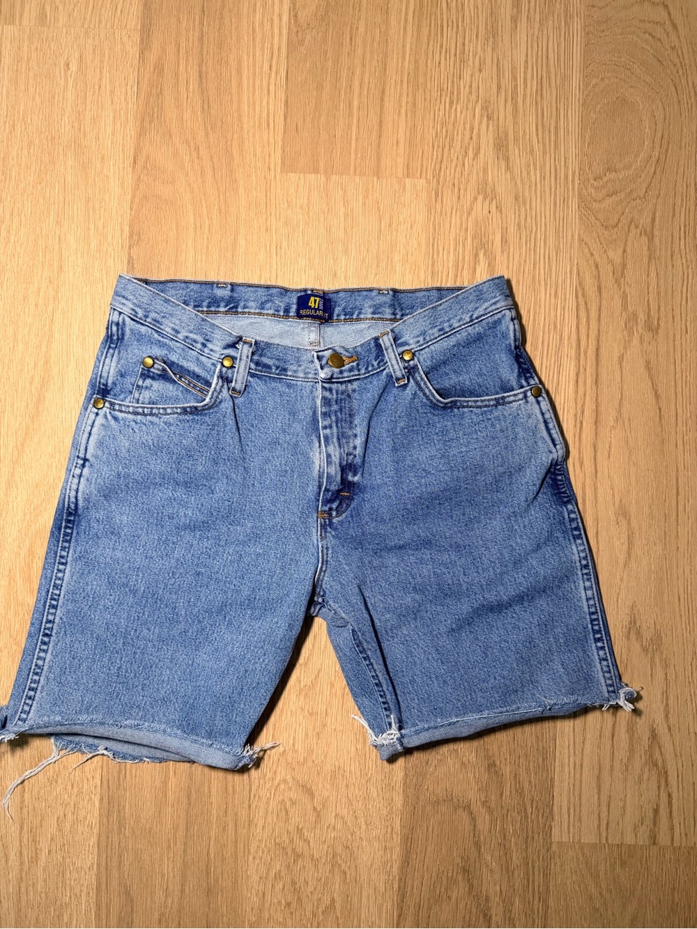 Wrangler Blue Denim Jean Shorts